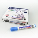 MUNGYO ปากกาไวท์บอร์ด POWER LINER <1/12> สีฟ้า